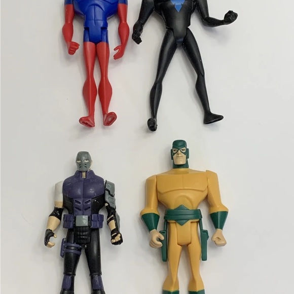 4 DC Comics Superhero Action Figures Mirror Master Sportsmaster Micron Nightwing - Picture 2 of 8